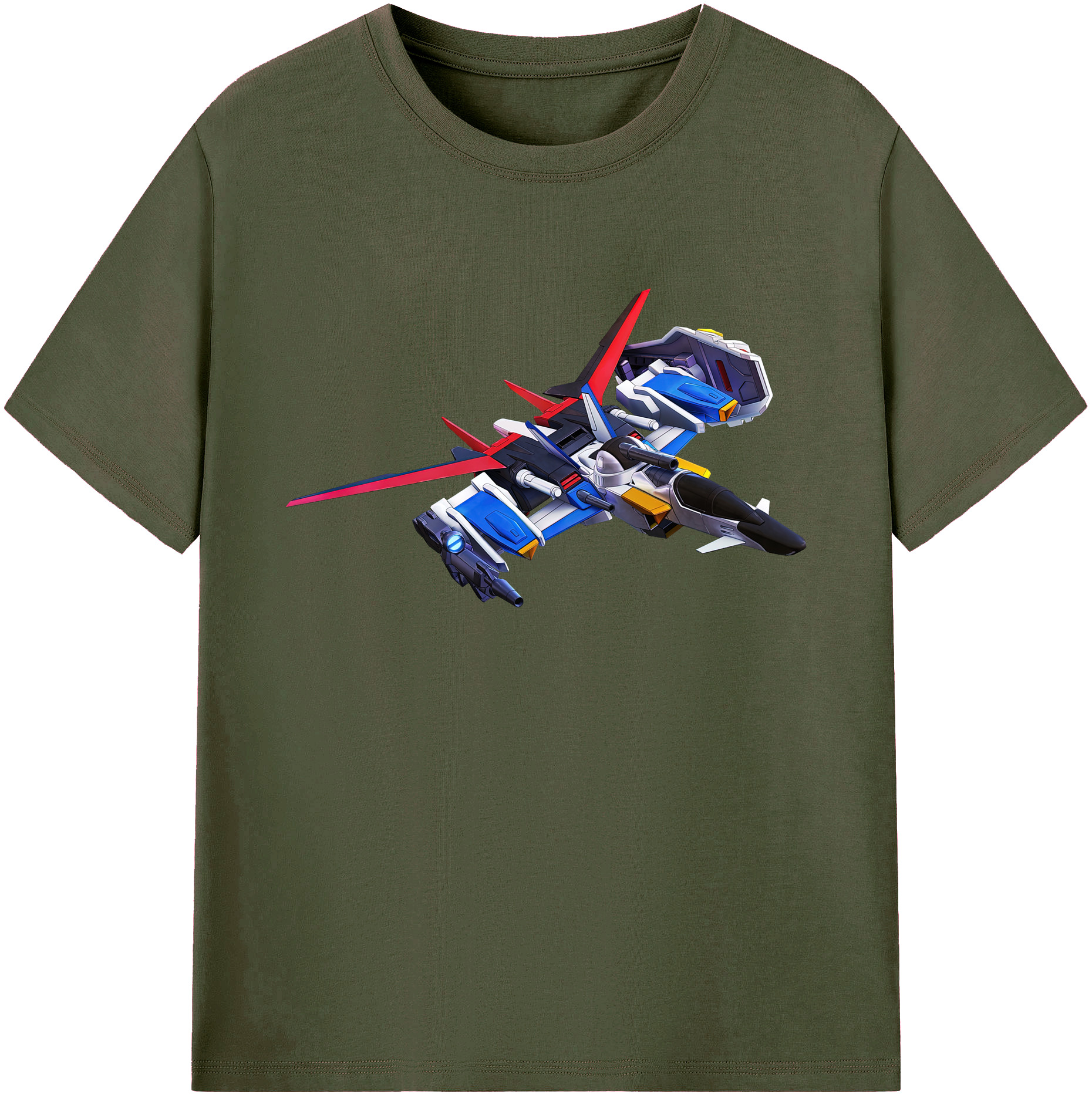 （画像用） 機動戦士ガンダム Mobile Suit Gundam 綿100％ メンズ半袖Tシャツ｜肌触りやわらか＆通気性